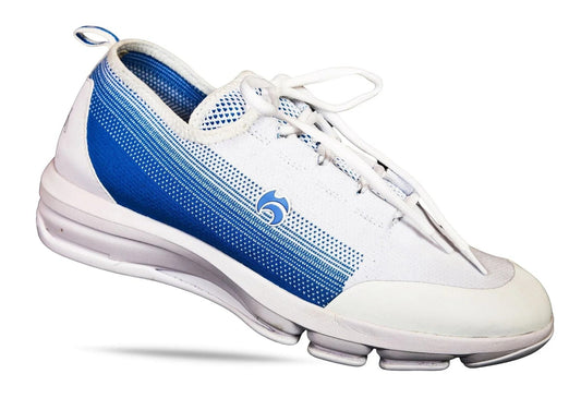 Henselite Aviate 62 Mens Bowing Shoe White/Blue 10s Only