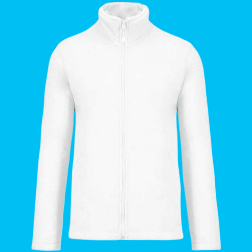 Mens White Fleece